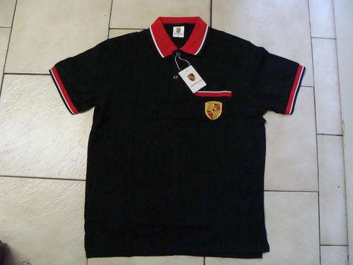 Mens Porsche T Shirt Slim Fit Medium