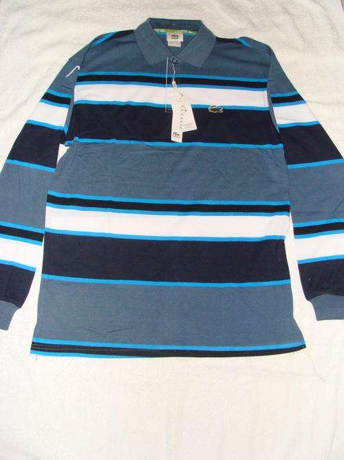 Mens Lacoste Long Sleeve T Shirt Slim Fit X Large
