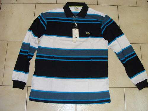 Mens Lacoste Long Sleeve T Shirt Slim Fit Large