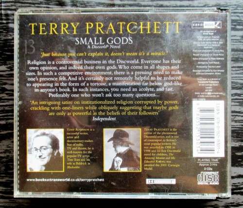 Small Gods: Discworld, Book 13 by Terry Pratchett (Read by Tony Robinson)
