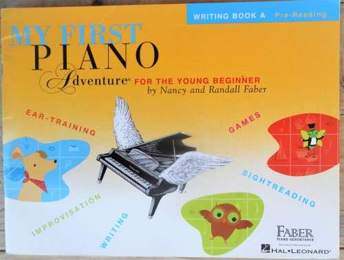 My First Piano Adventure for the Young Beginner by Nancy and Randall Faber (Writing Book A)