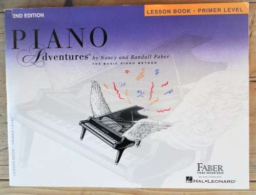 Piano Adventures: The Basic Piano Method 2nd Edition by Faber (Lesson Book Primer Level)