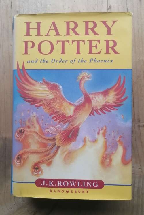 Harry Potter and the Order of the Phoenix by J. K. Rowling (hardcover)