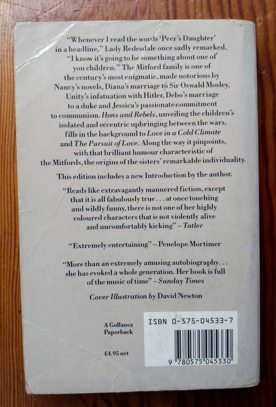 Hons and Rebels by Jessica Mitford