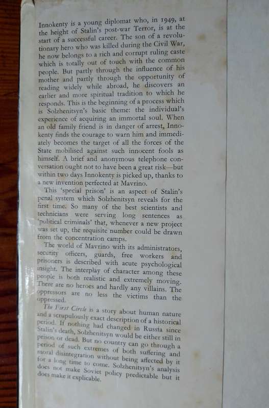 The First Circle by Alexander Solzhenitsyn