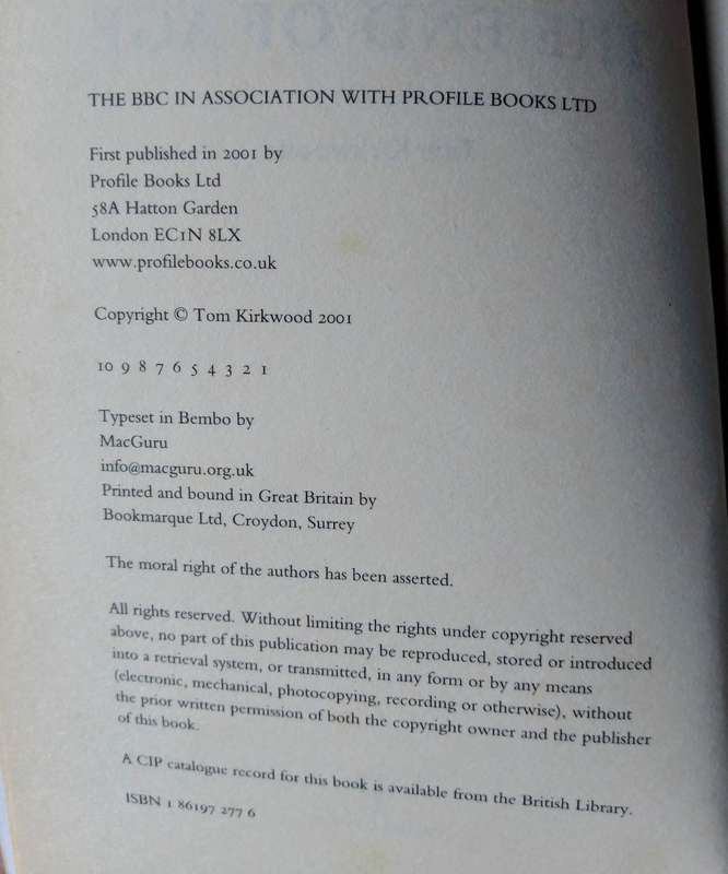 The End of Age by Tom Kirkwood (The Reith Lectures)