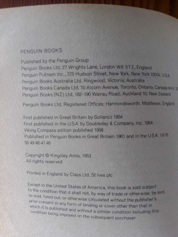 Lucky Jim by Kingsley Amis