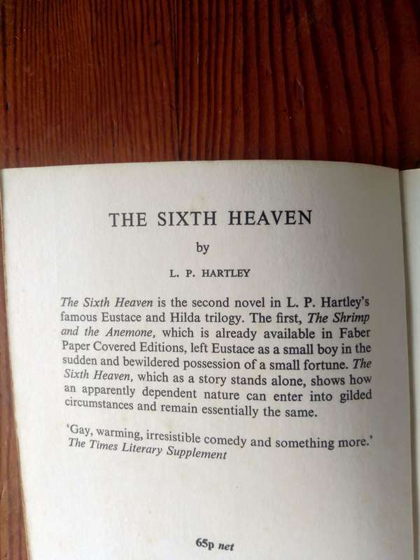 The Sixth Heaven by L.P. Hartley