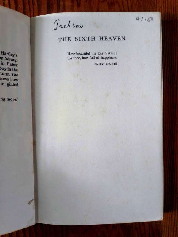 The Sixth Heaven by L.P. Hartley