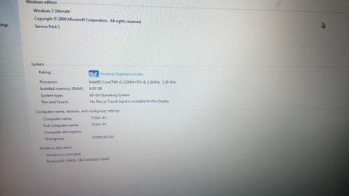 Hp probook 4730s