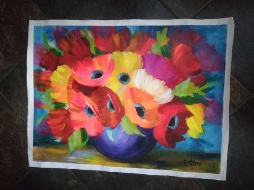 Floral - Oil - Eaton