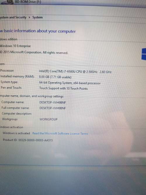Monster Dell Inspiron 5759 **CORE I7 6th Gen**8GB DDR4 RAM** 1TB Hard Drive**17" Touch Screen**