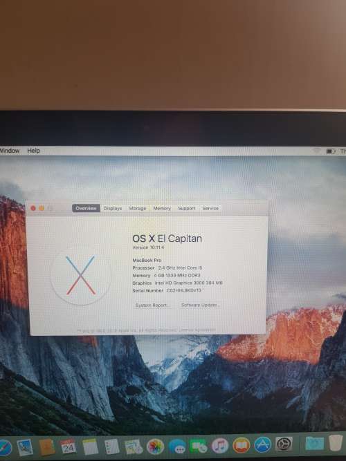 Apple MacBook Pro / Core i5 Processor / 500GB