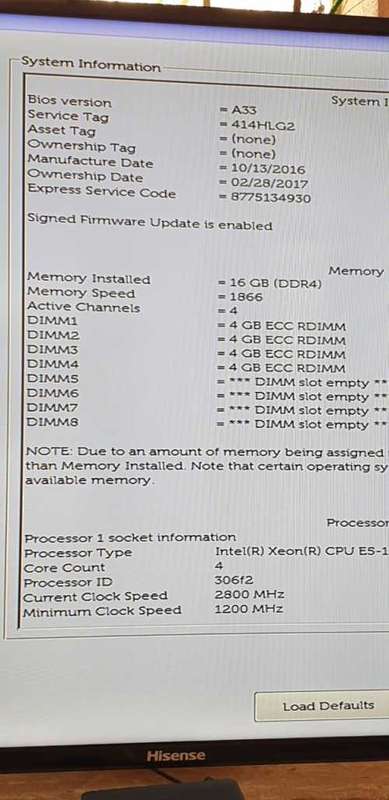 DELL PRECISION TOWER 5810 | INTEL XEON E5 PROCESSOR | 16GB RAM | 2TB HDD | WORTH R30 000 NEW
