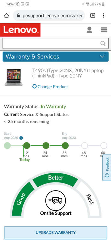 Lenovo Thinkpad T490S | Core i7Vpro | 8th Generation | 16GB DDR4 Ram | 512SSD | 14" Full HD Display