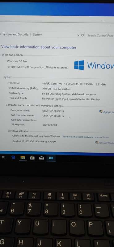 Lenovo Thinkpad X1 Carbon | Core i7 | 8th Gen  | 512 SSD | 16GB Ram | 14"Full HD