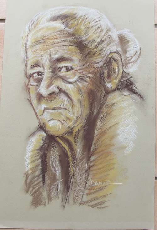 PASTEL PAINTING by DANIE CRONJE