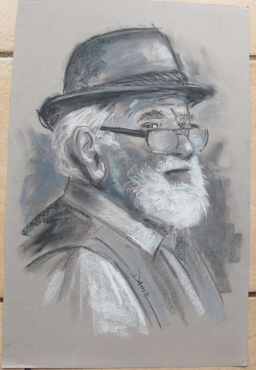 PASTEL PAINTING by DANIE CRONJE