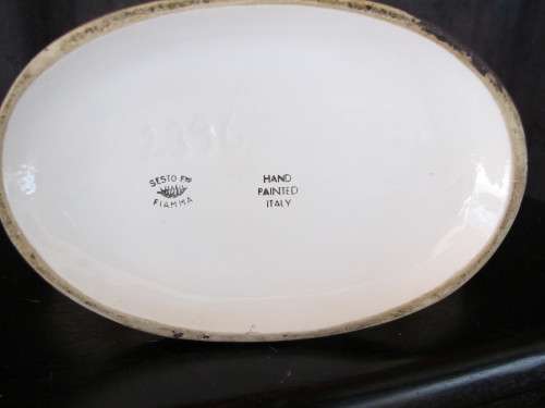 BOX SPECIAL - VINTAGE HAND PAINTED ITALY VASE`S