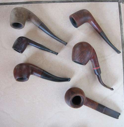 BOX SPECAIL - VINTAGE WOODEN PIPES & OTHER