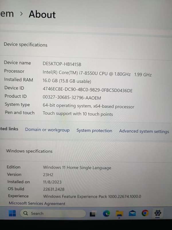 Dell XPS 13 9370 | Core i7 | 8th Gen | 16GB Ram | 512 GB SSD | 13 Inch UHD Touch Display