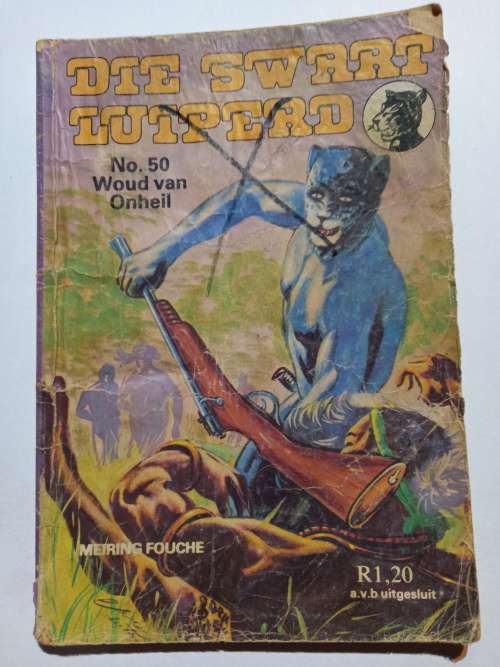 Die Swart Luiperd,No 50, Woud van Onheil, Sirkel Uitgewers, Meiring Fouche