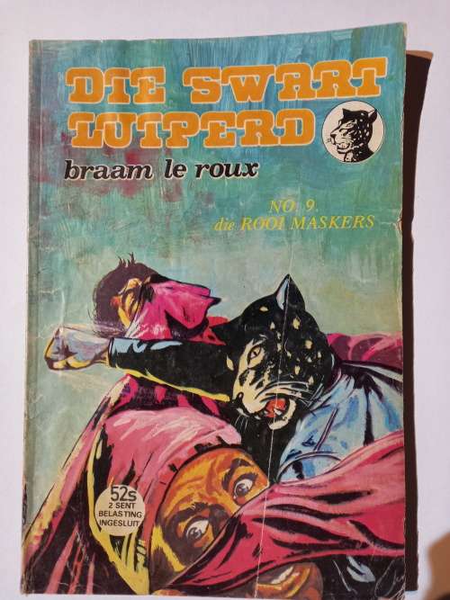 Die Swart Luiperd - no 9 - Rooi maskers - Braam le Roux