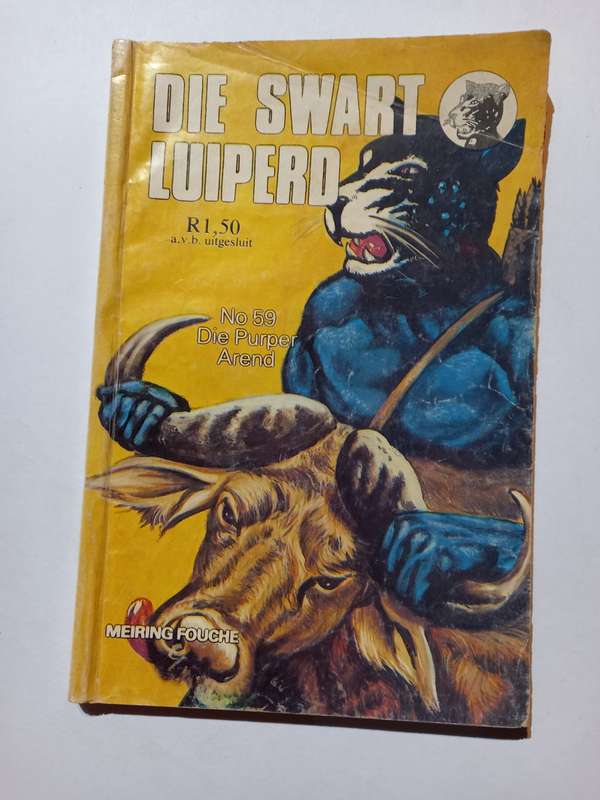 Die Swart Luiperd,No 59, Die Purper Arend, Sirkel Uitgewers, Braam Le Roux
