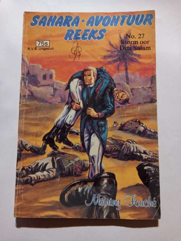 Sahara Avontuur Reeks, no 27, Sorm oor Dini Salam, Meiring Fouche, Sirkel uitgewers