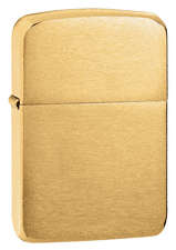 Zippo 1941B - Brass Vintage Lighter - FREE shipping, wick & flints