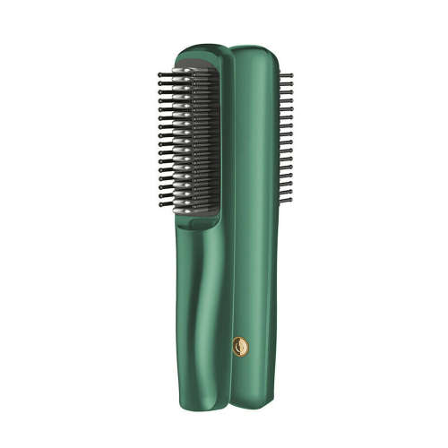 USB Rechargeable Ionic Hair Brush Hair Straightening Tool