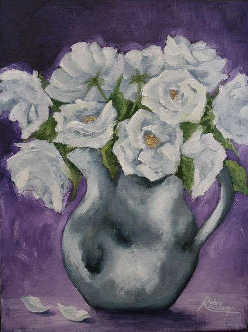 DEBRA ROUSSEAU  " A Jug of Icebergs" Weekend Special -Original direct from Artist