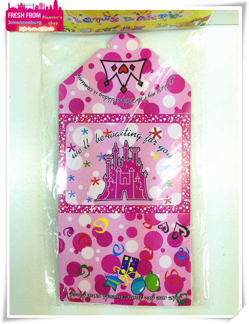 Party Invitations(Folding version)