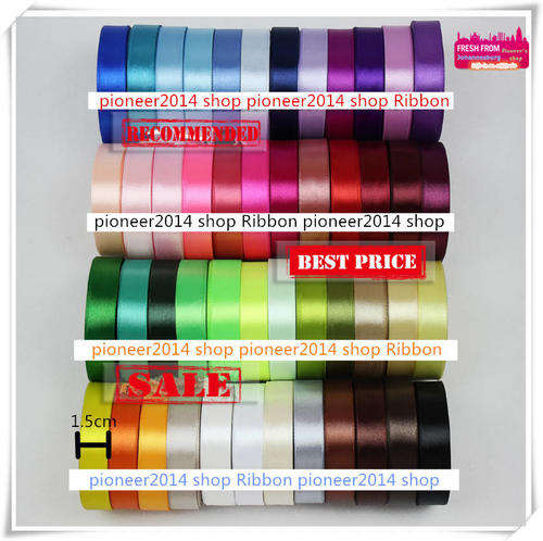 W:1.5cm Satin Ribbon ; DIY ; Gift wrap ribbon ;Wedding