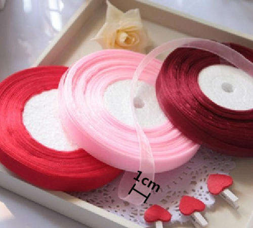 W:1cm Organza Ribbon ; DIY ; Gift wrap ribbon ;Wedding