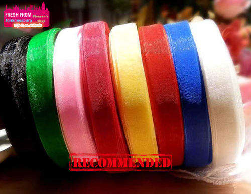 W:1.5cm Organza Ribbon ; DIY ; Gift wrap ribbon ;Wedding