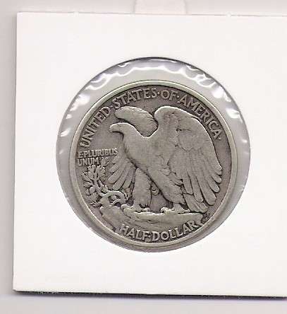 1938 Walking Liberty Half Dollar