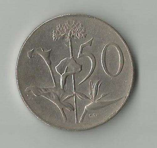 Circulated 1968 50c