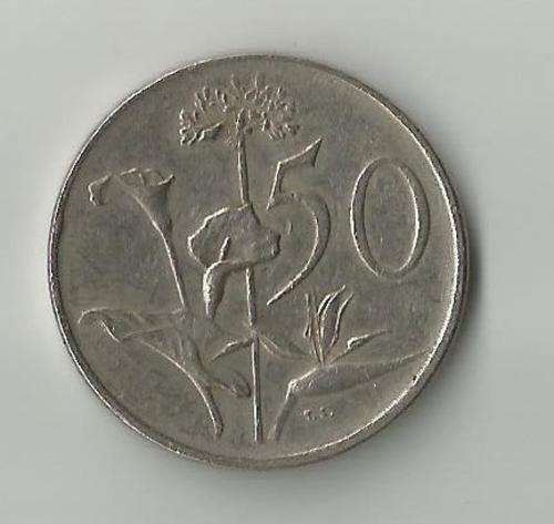 Circulated 1989 50c