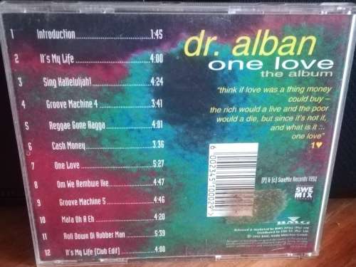 DR. ALBAN - ONE LOVE THE ALBUM CD