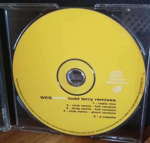 WES ALANE-TODD TERRY REMIXES CD