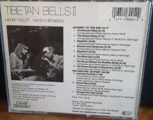 TIBETIAN BELLS 2 CD