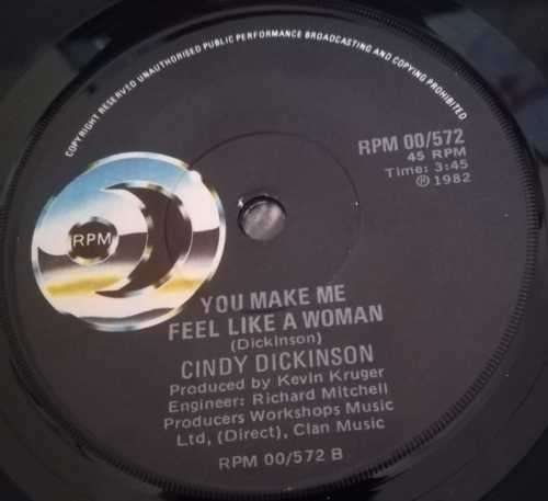 CINDY DICKINSON - LOVE STEALER 45RPM RECORD
