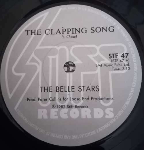 THE BELLE STARS 45RPM RECORD