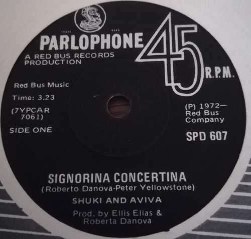 SHUJI AND AVIVA - I`LL NEVER LET YOU GO 45RPM RECORD
