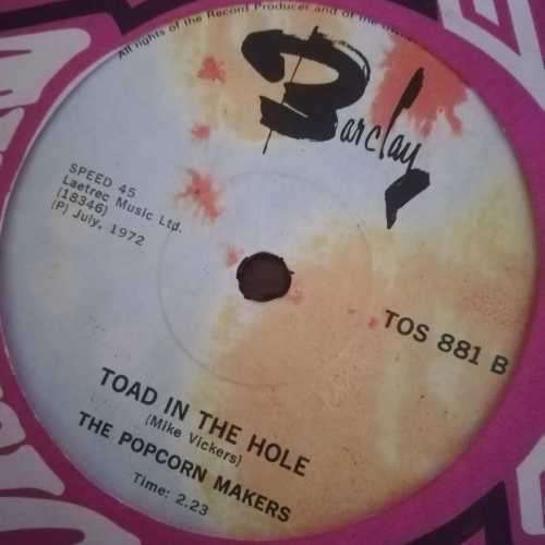 POPCORN - TOAD IN THE HOLE 45RPM RECORD