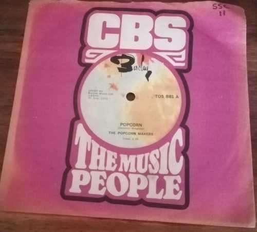 POPCORN - TOAD IN THE HOLE 45RPM RECORD