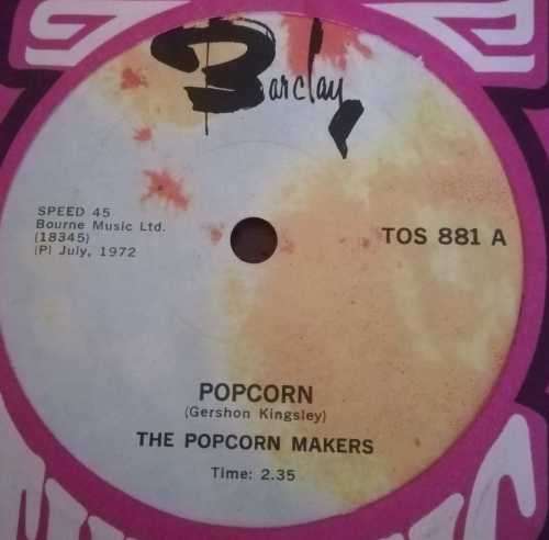 POPCORN - TOAD IN THE HOLE 45RPM RECORD