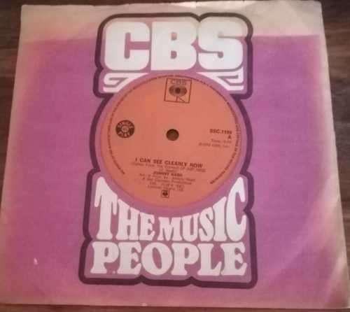 JOHNNY NASH - I CAN SEE CLEARLY NOW 45RPM RECORD