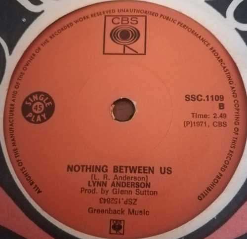 LYNN ANDERSON - ROSE GARDEN 45RPM RECORD
